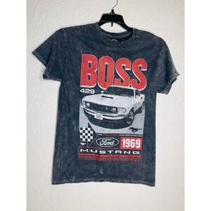 New Ford Mustang 1969 Tee Shirt Boss graphics for Men -‎ NWT